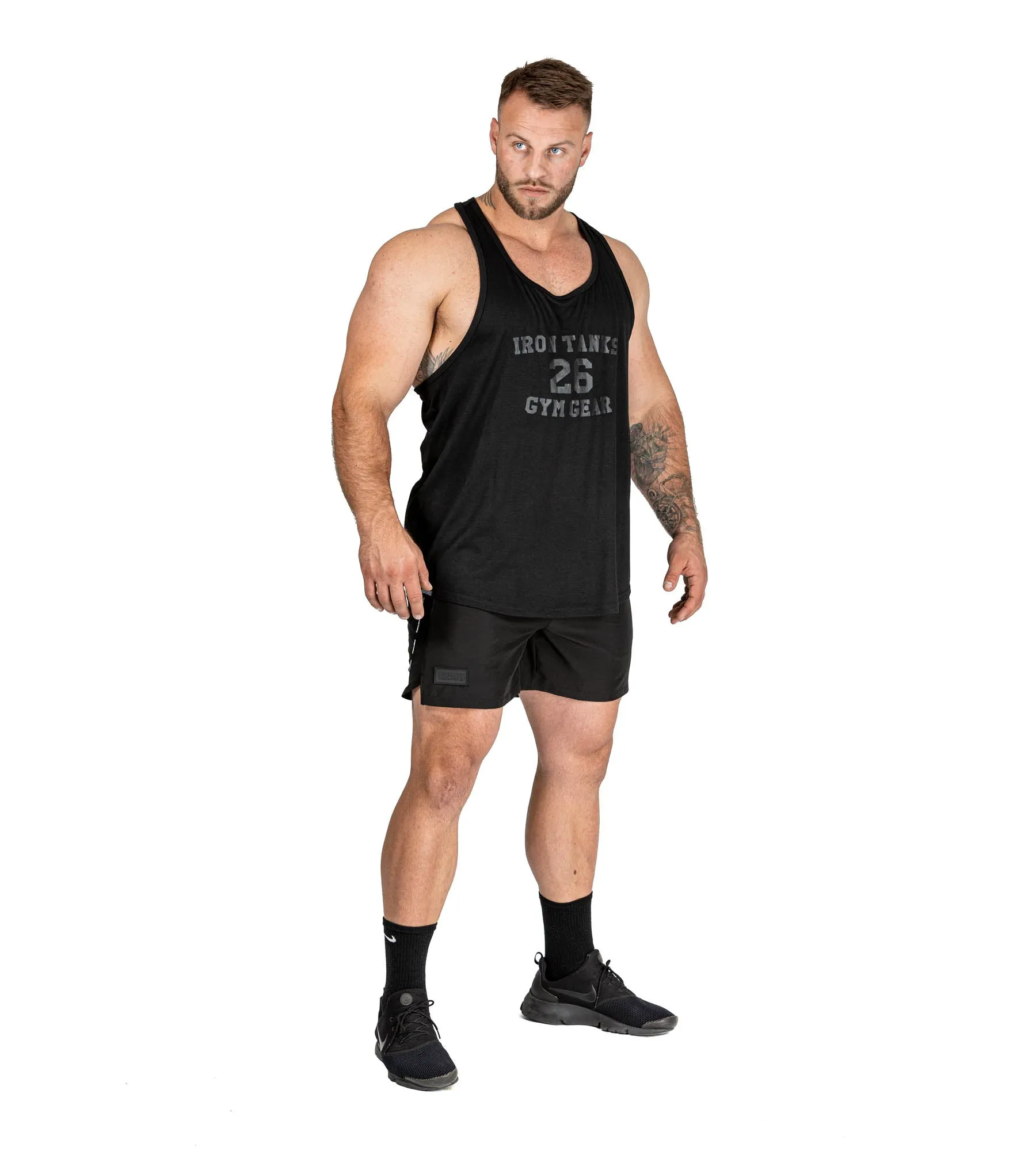 Vintage Singlet - Black