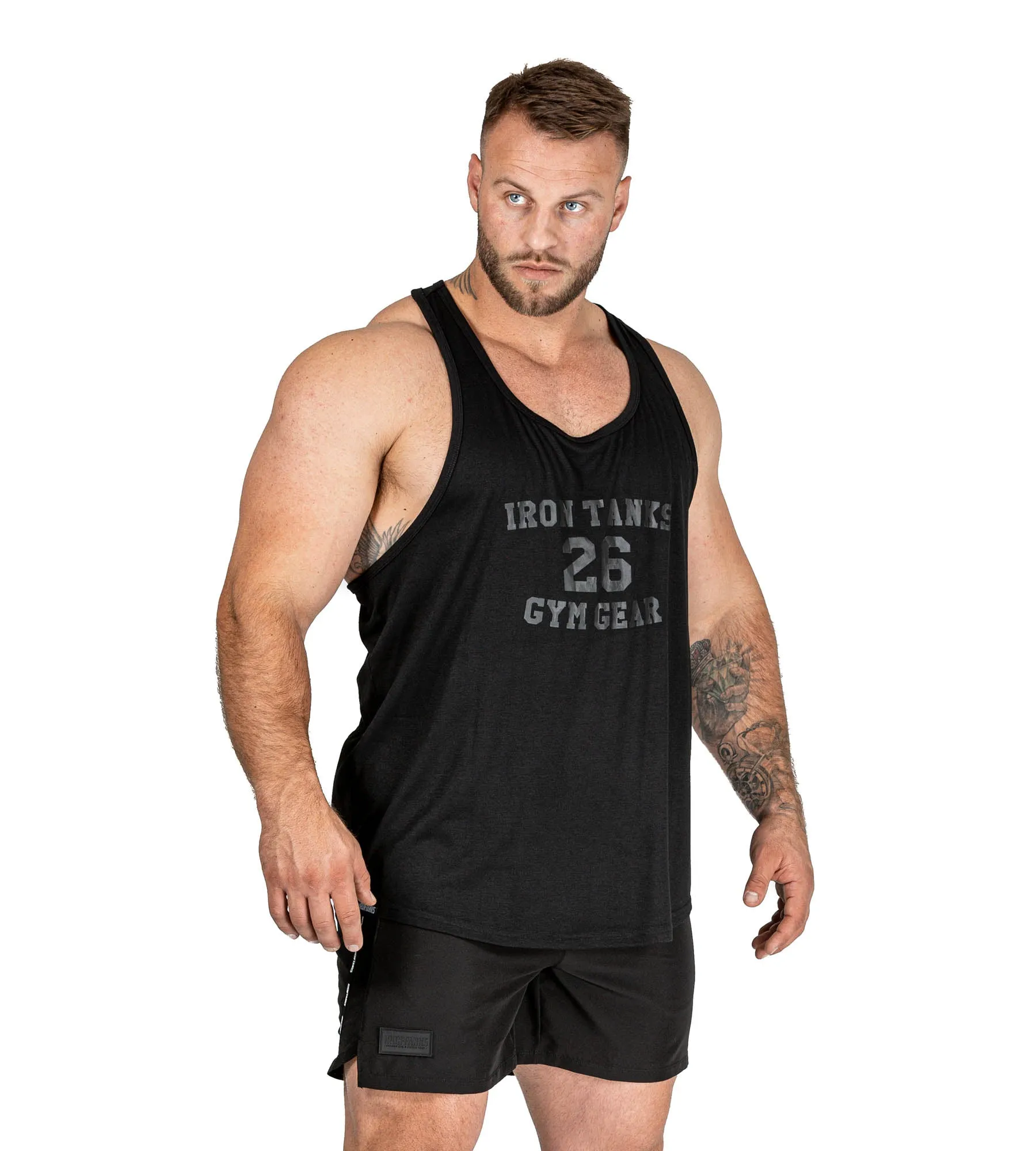 Vintage Singlet - Black