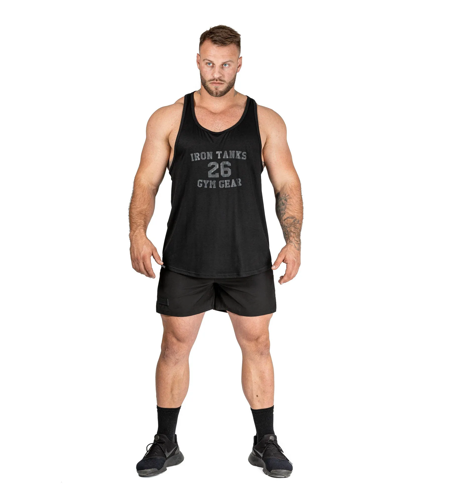Vintage Singlet - Black