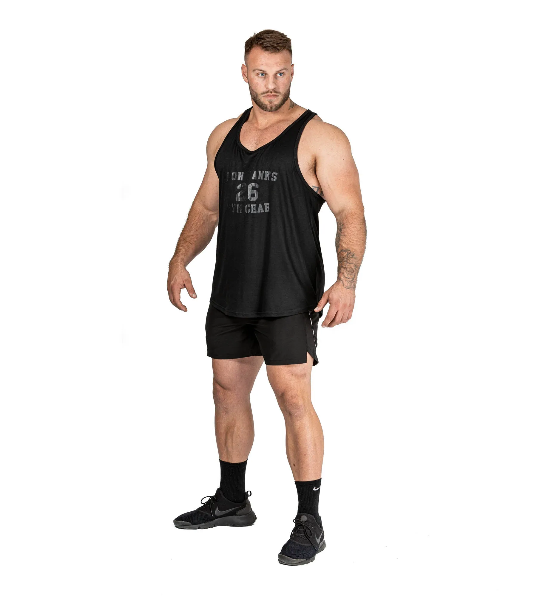 Vintage Singlet - Black