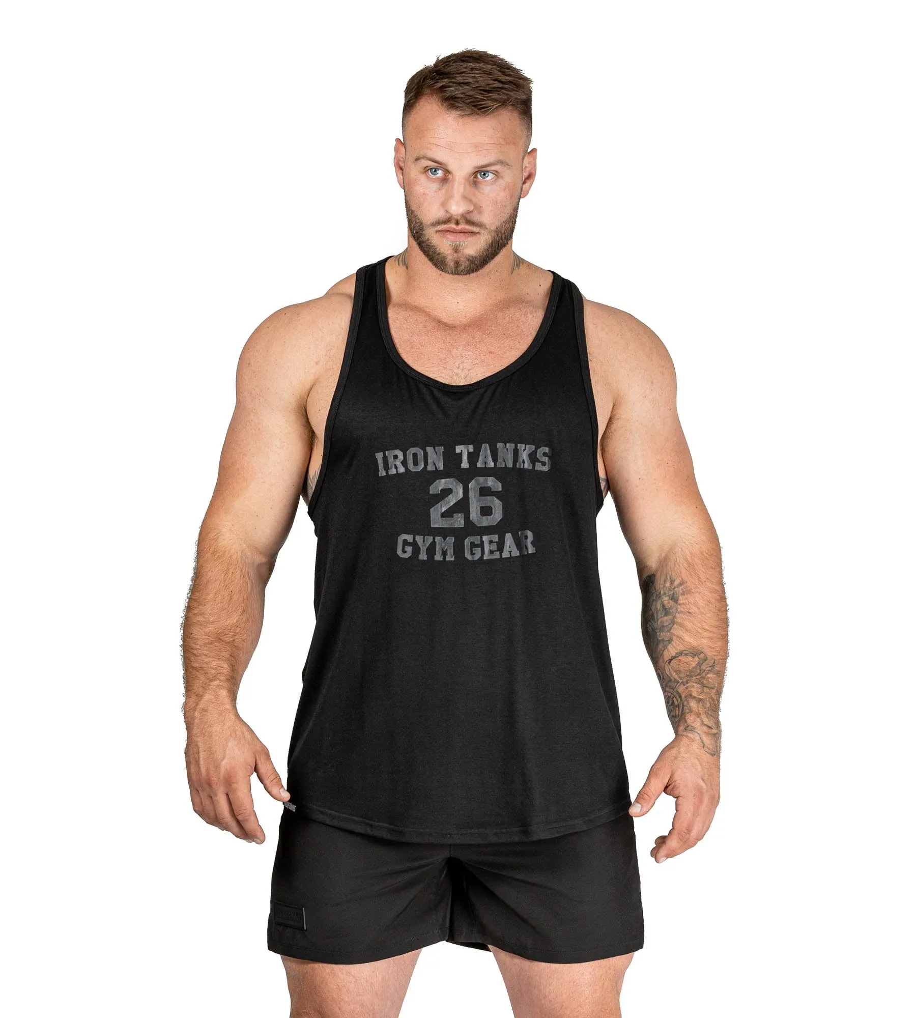 Vintage Singlet - Black