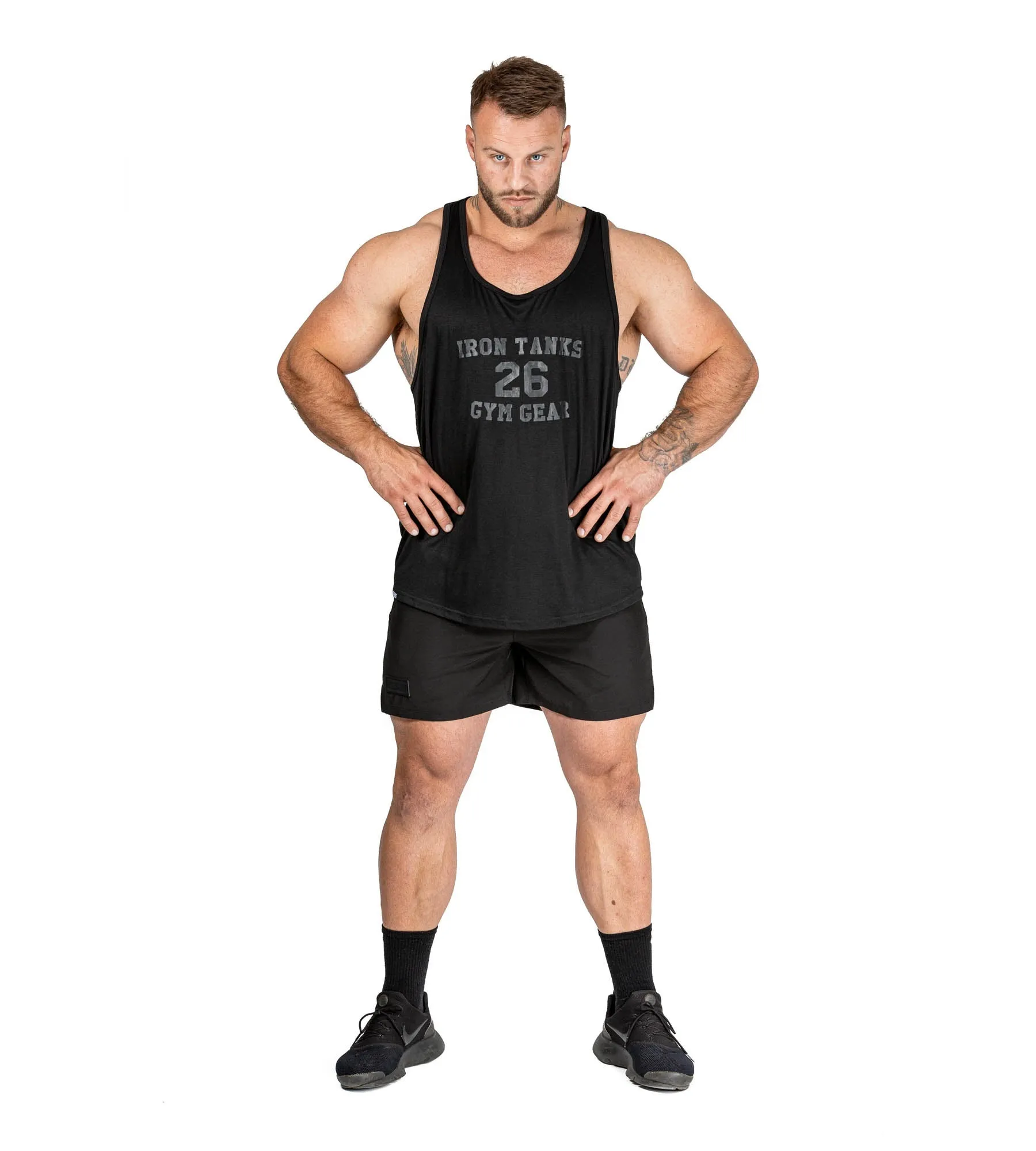 Vintage Singlet - Black
