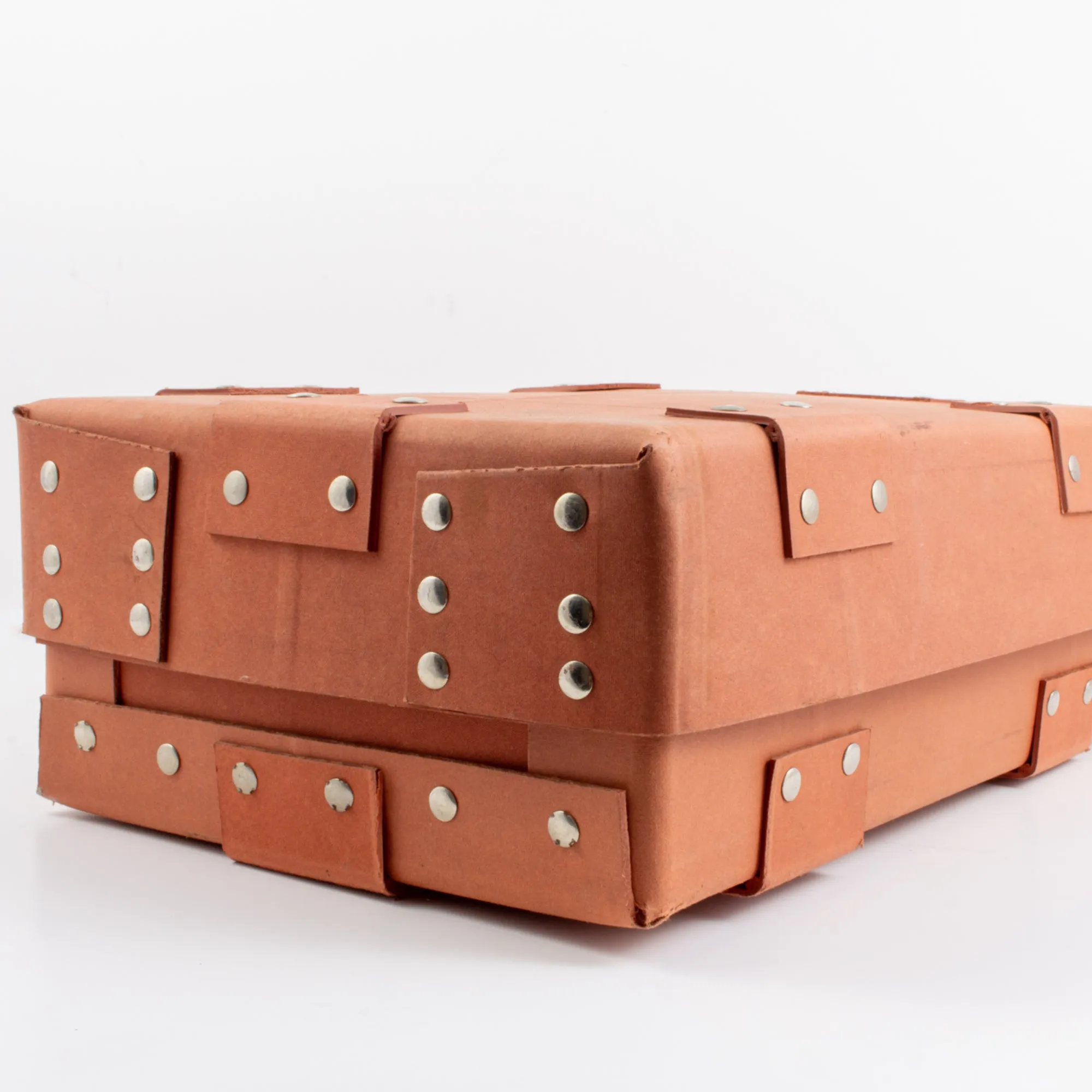 Vintage Studded Paper Boxes from a Belgian Atelier