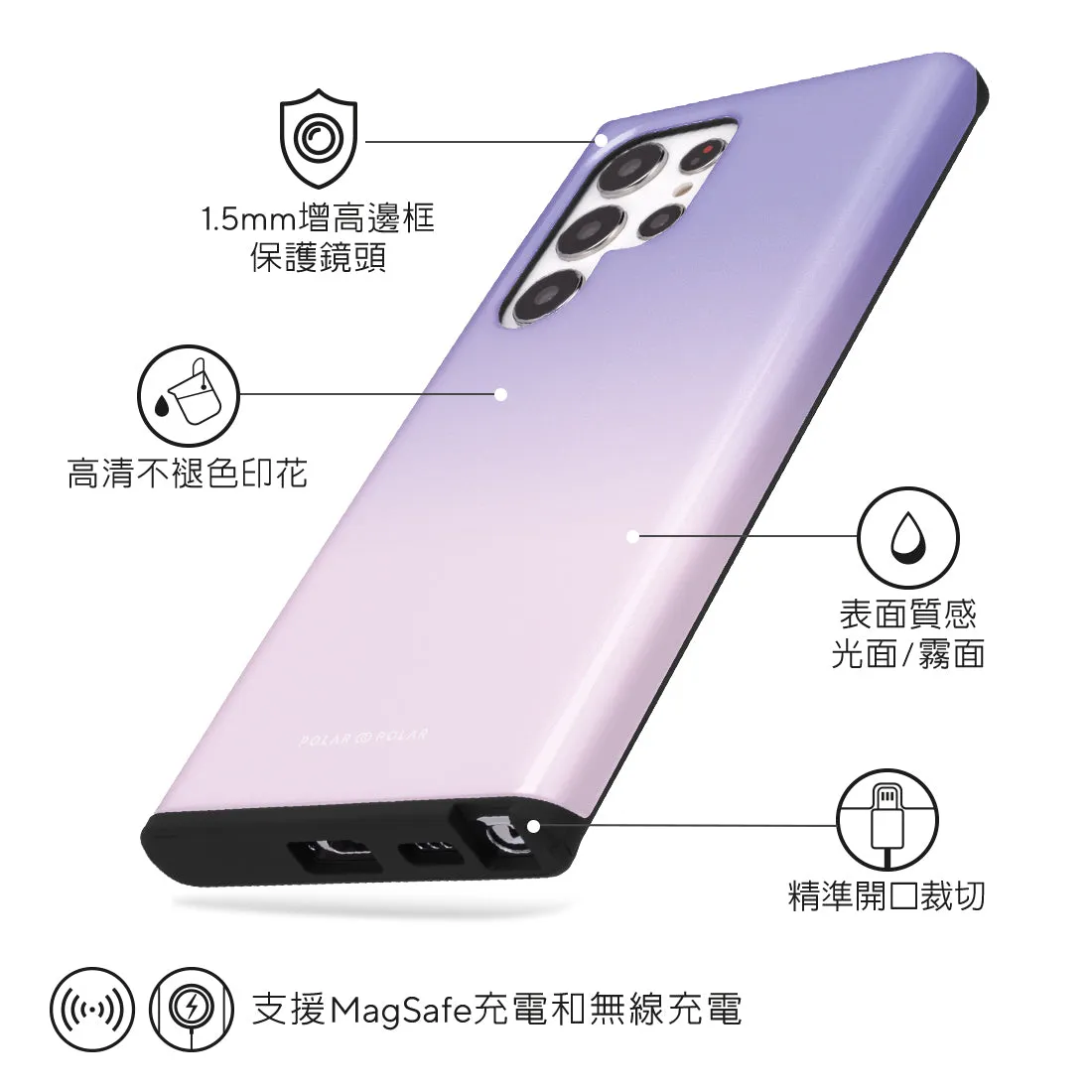 Violet Blue Pastel - Samsung Galaxy S22 Ultra 5G Case