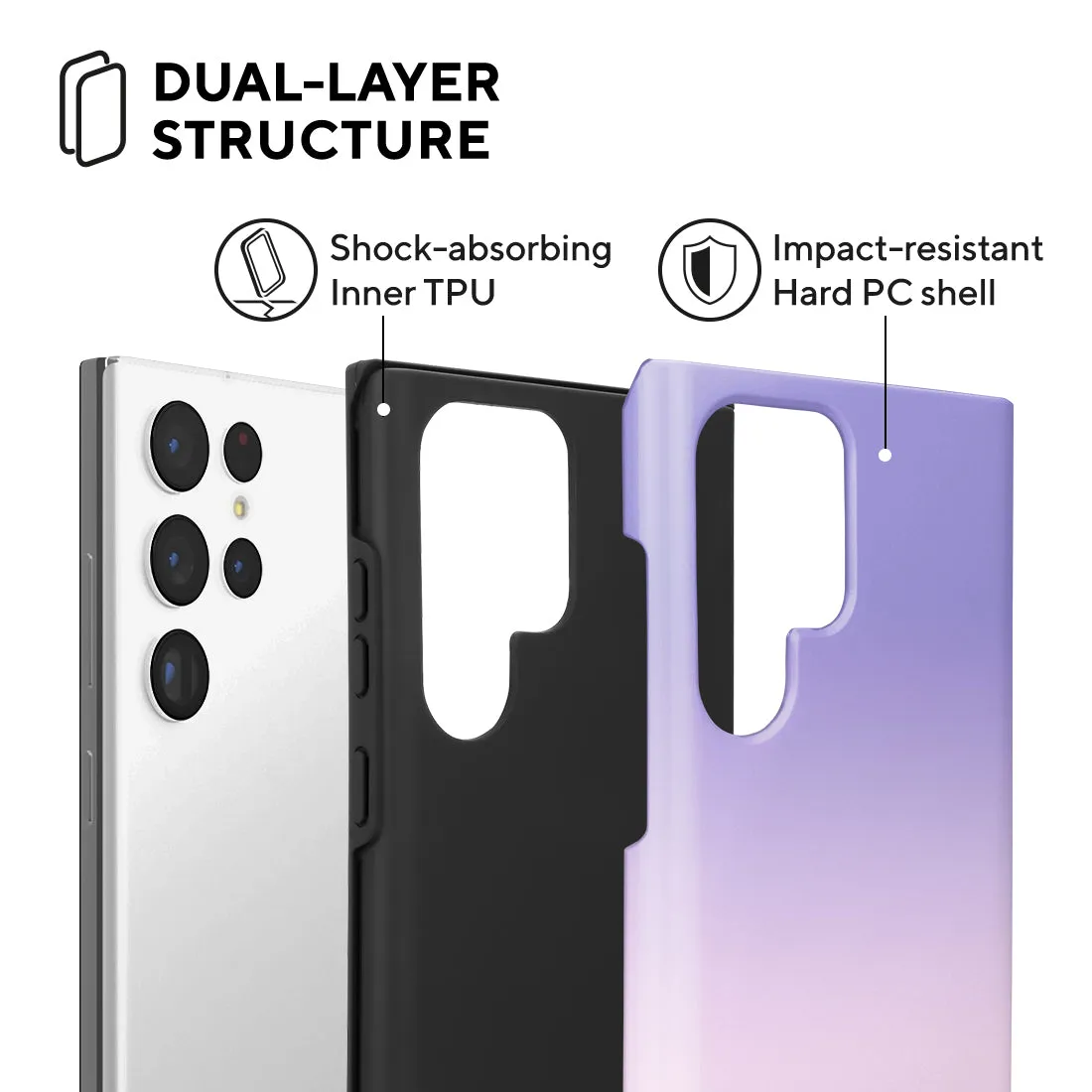 Violet Blue Pastel - Samsung Galaxy S22 Ultra 5G Case