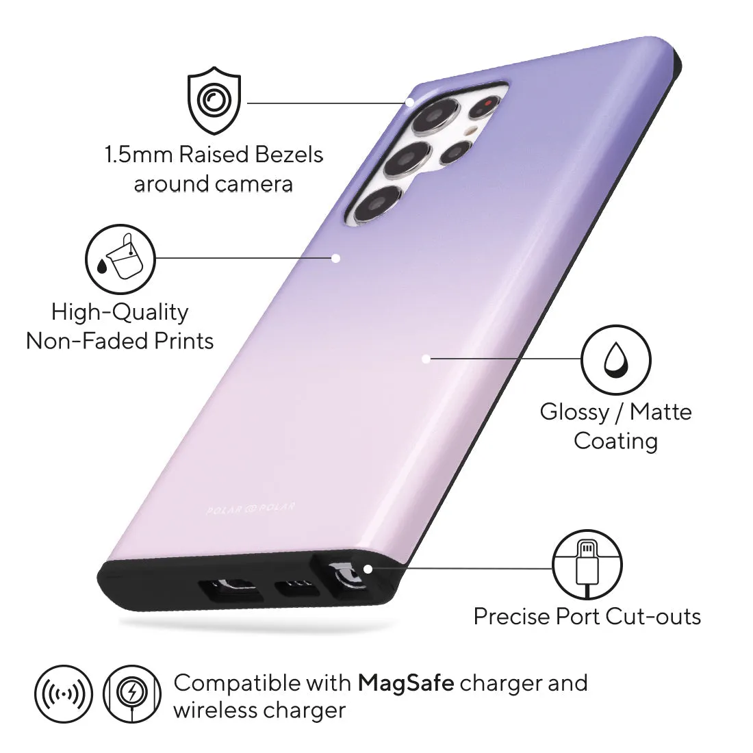 Violet Blue Pastel - Samsung Galaxy S22 Ultra 5G Case