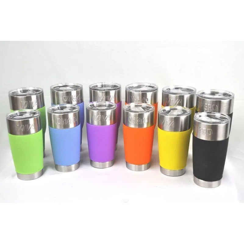 Viva 20oz. Insulated Stainless Travel Tumblers