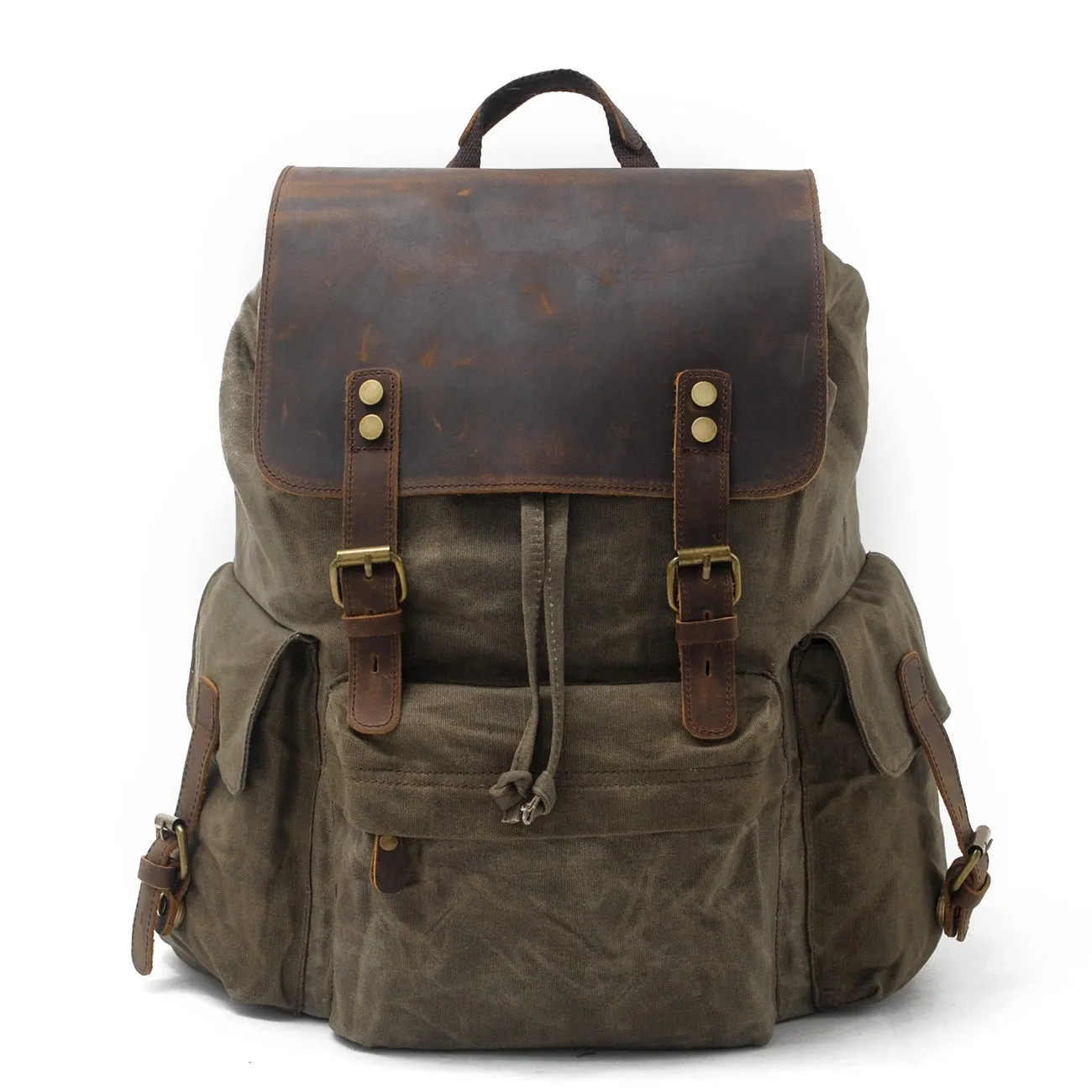 Wachscanvas Rucksack | LETTLAND