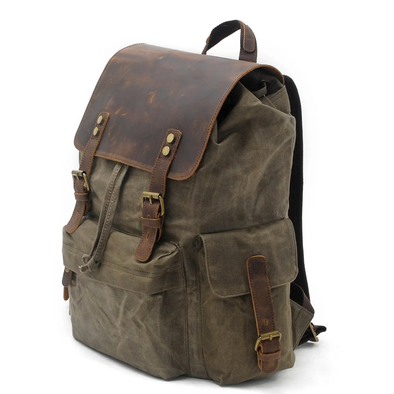 Wachscanvas Rucksack | LETTLAND