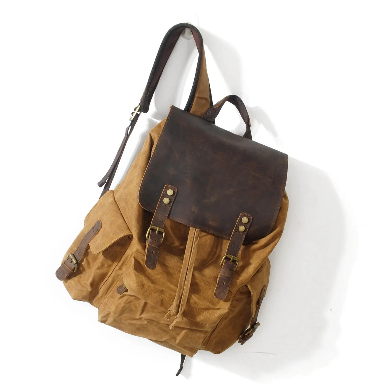 Wachscanvas Rucksack | LETTLAND