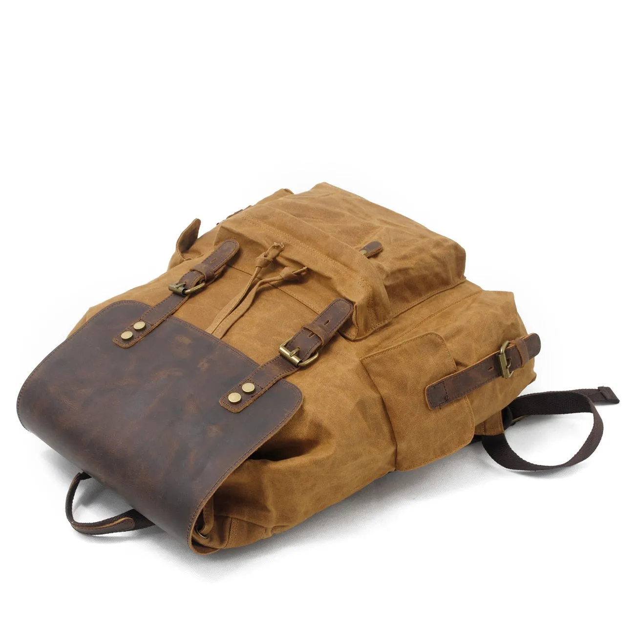 Wachscanvas Rucksack | LETTLAND