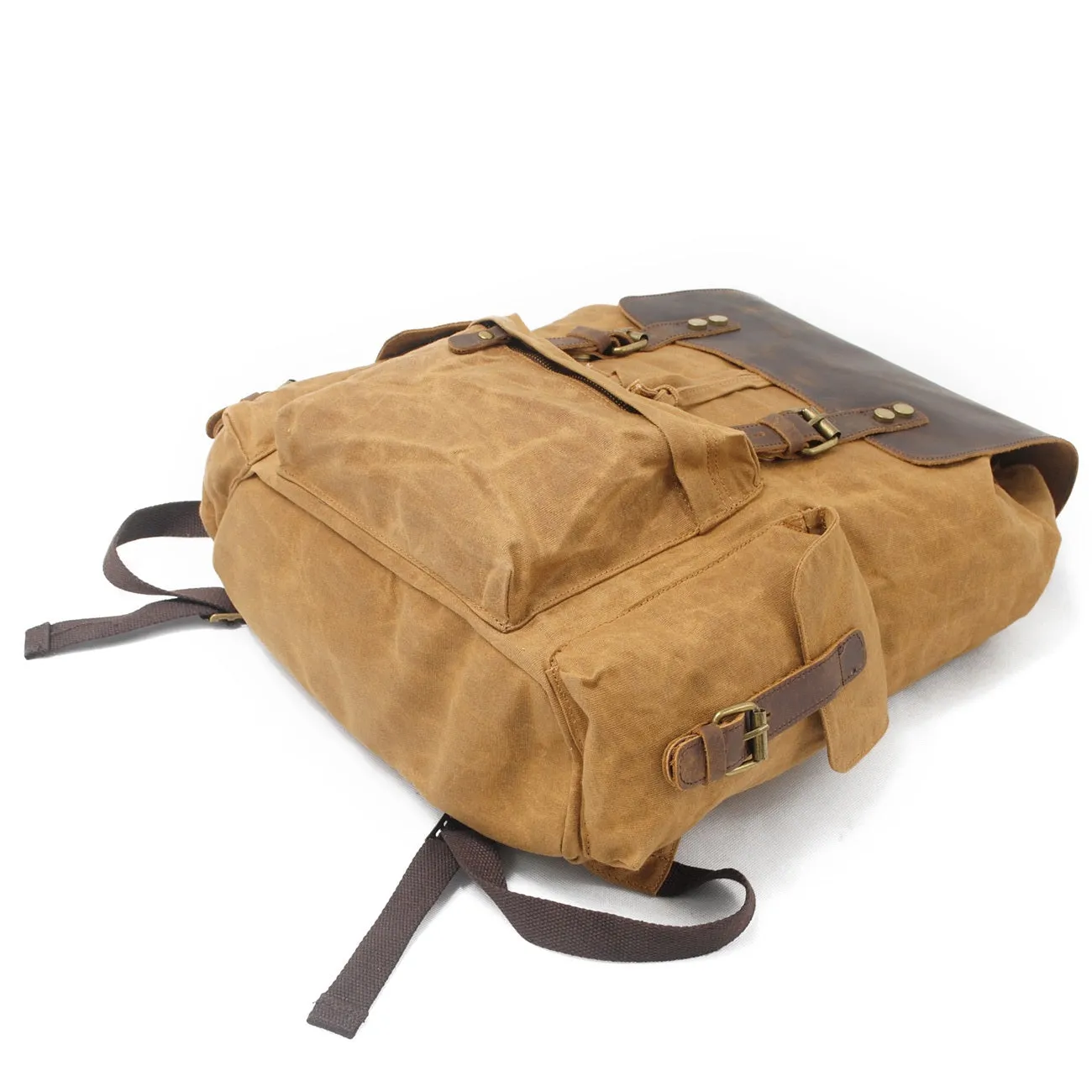 Wachscanvas Rucksack | LETTLAND