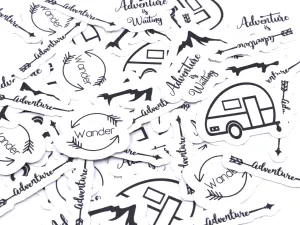 Wander sticker pack | 6pk