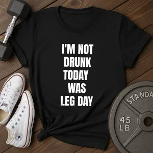 Was Leg T-Shirt