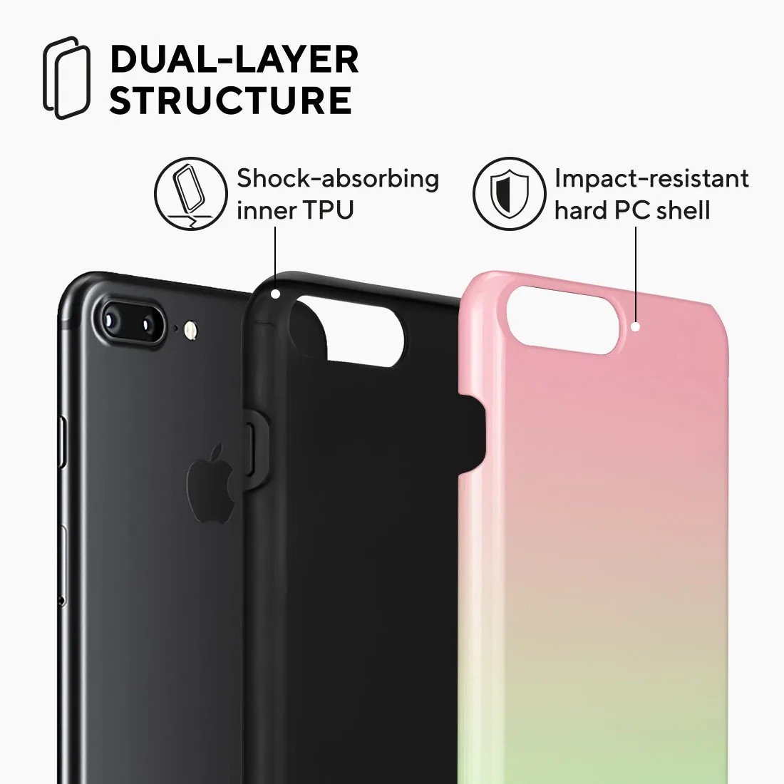Watermelon Pastel - iPhone 8 Plus/7 Plus Case