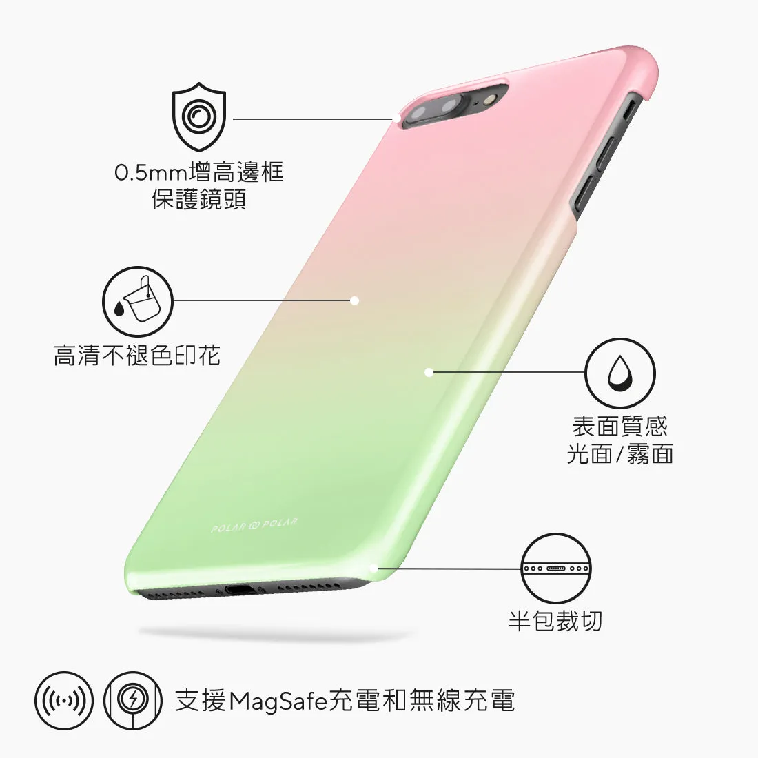 Watermelon Pastel - iPhone 8 Plus/7 Plus Case