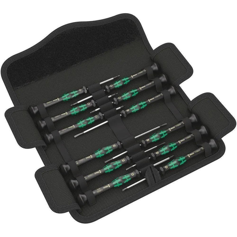 Wera Kraftform Micro 12 Universal 1 Screwdriver set for electronic applications - 12 pieces