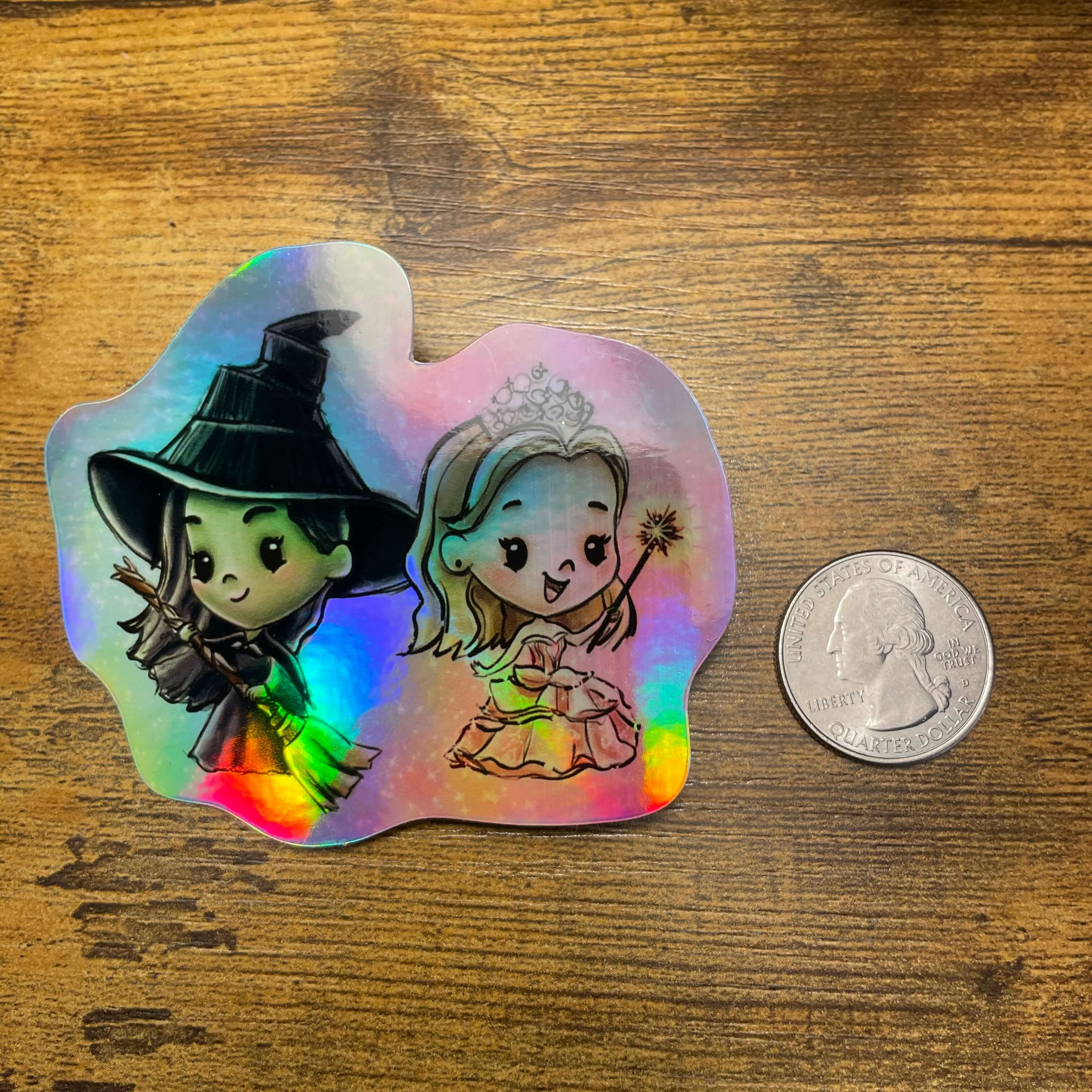 Wicked Vinyl Sticker Holographic