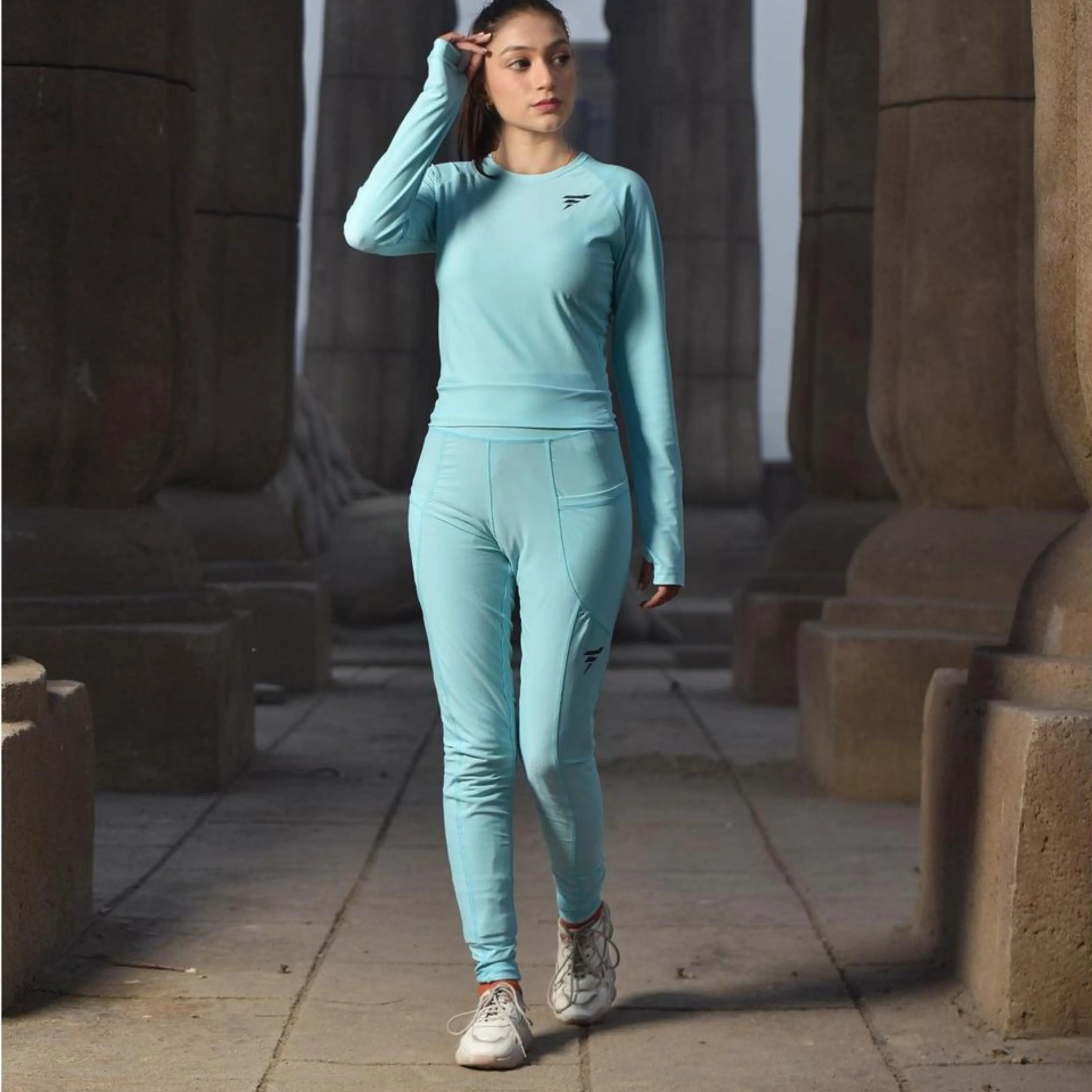 WOMEN'S Blue TRENDY TRACKSUIT