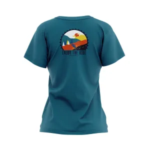 Womens Enjoy The Ride Outdoor Tech T-Shirt