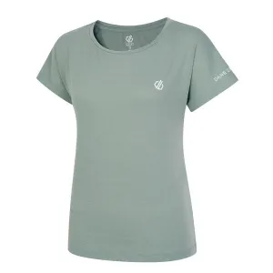Women's Persisting Lightweight Gym Tee | Lilypad Green Marl