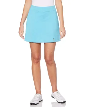 Womens Solid TrueSculpt™ Skort - River Blue
