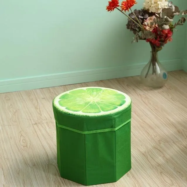 Wood Pattern home storage box