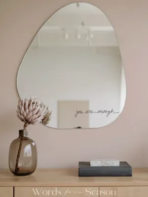 Words For A Season Sticker - You Are Enough