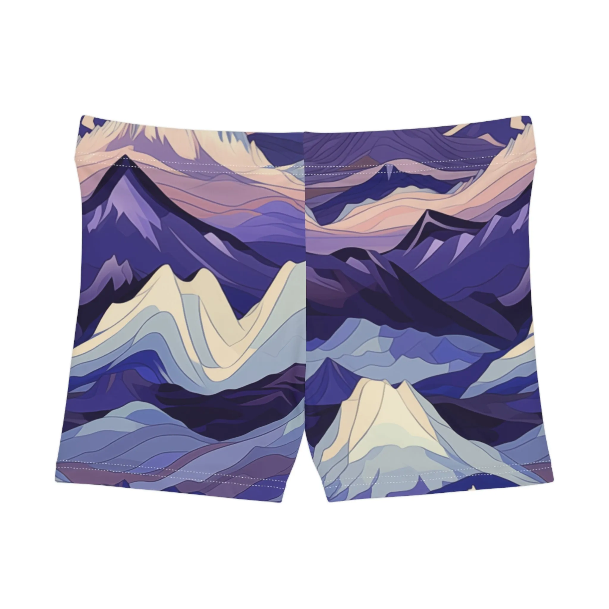 Workout Shorts - Euphemia Daugavpils Anime Mountains