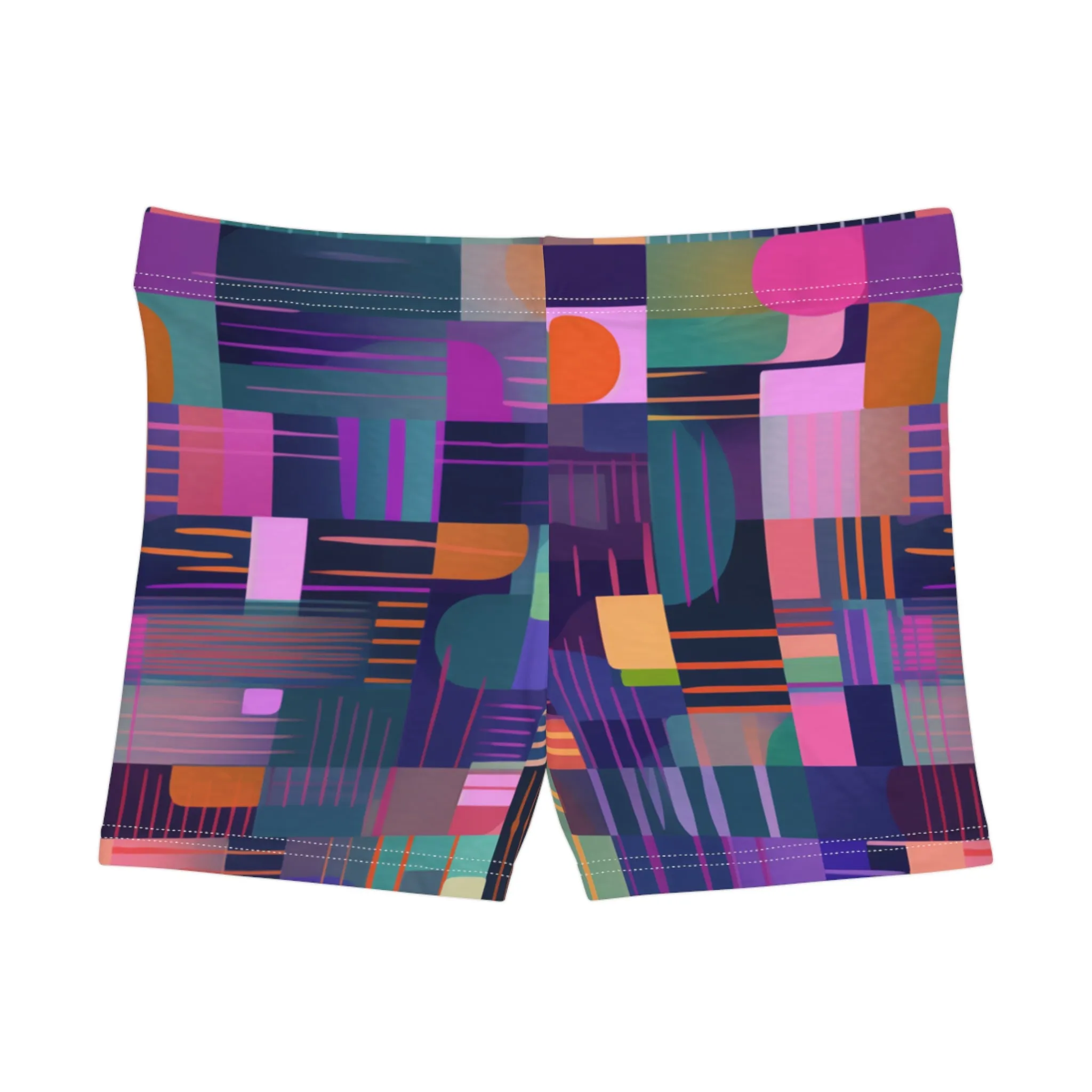 Workout Shorts - Ronsard Moscow Plaid