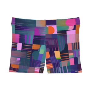 Workout Shorts - Ronsard Moscow Plaid