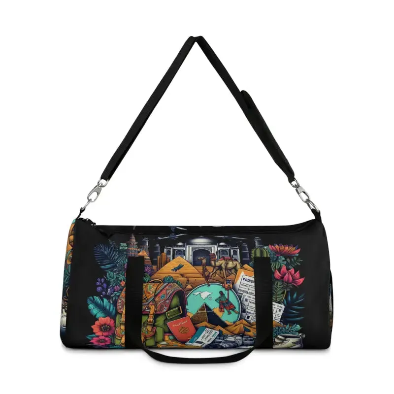 World Duffel Bag in Polyester Oxford Canvas