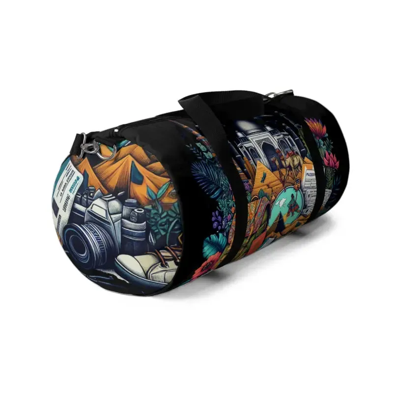 World Duffel Bag in Polyester Oxford Canvas