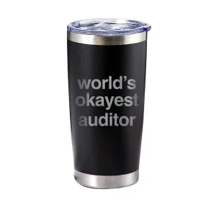 World's Okavest Auditor Tumbler