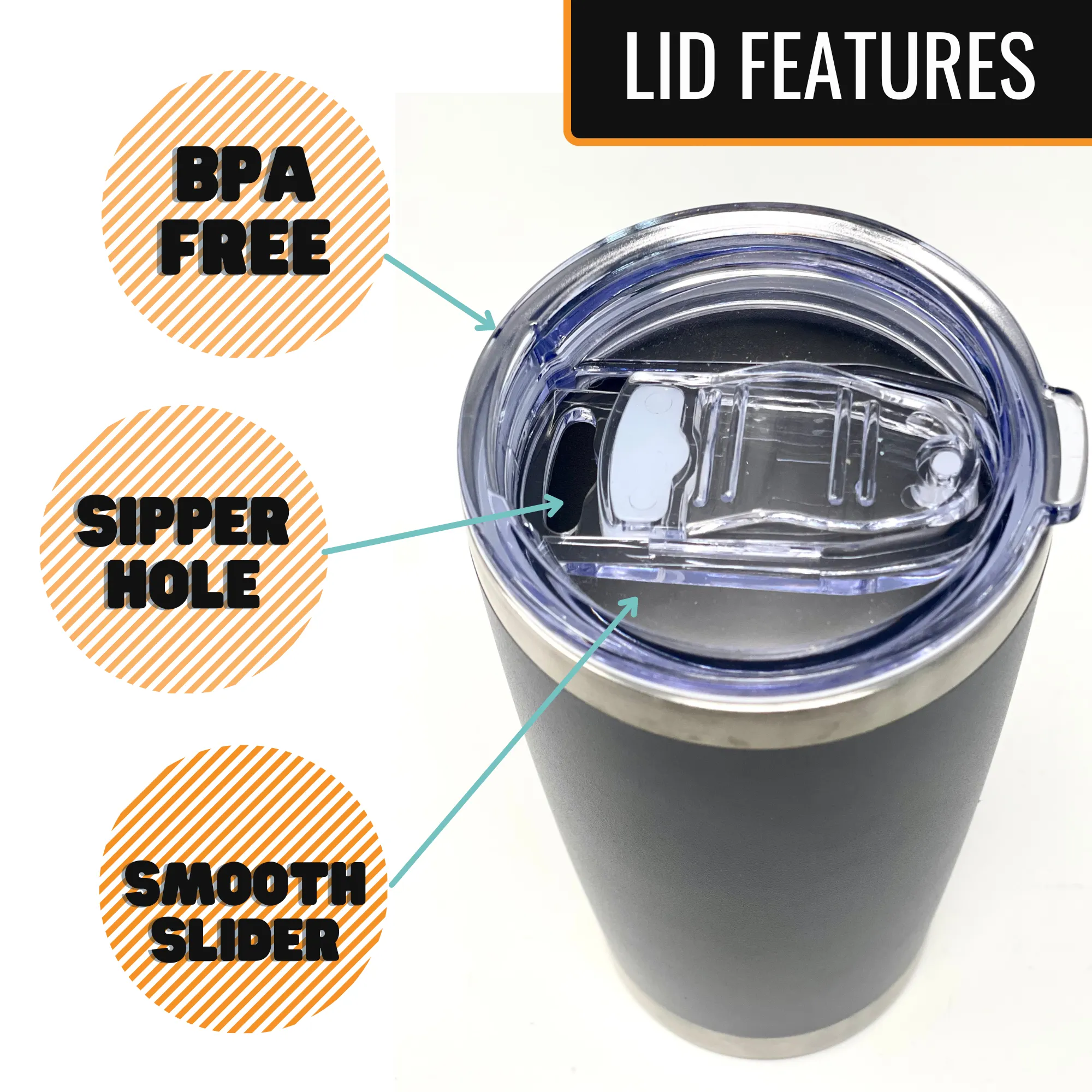 World's Okayest Golfer 20 oz Gray Tumbler for Golfers