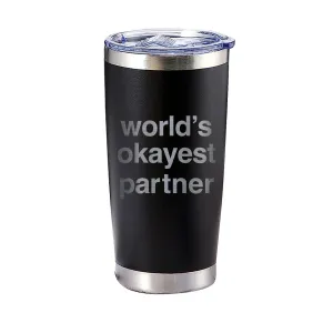 World's Okayest Partner Tumbler