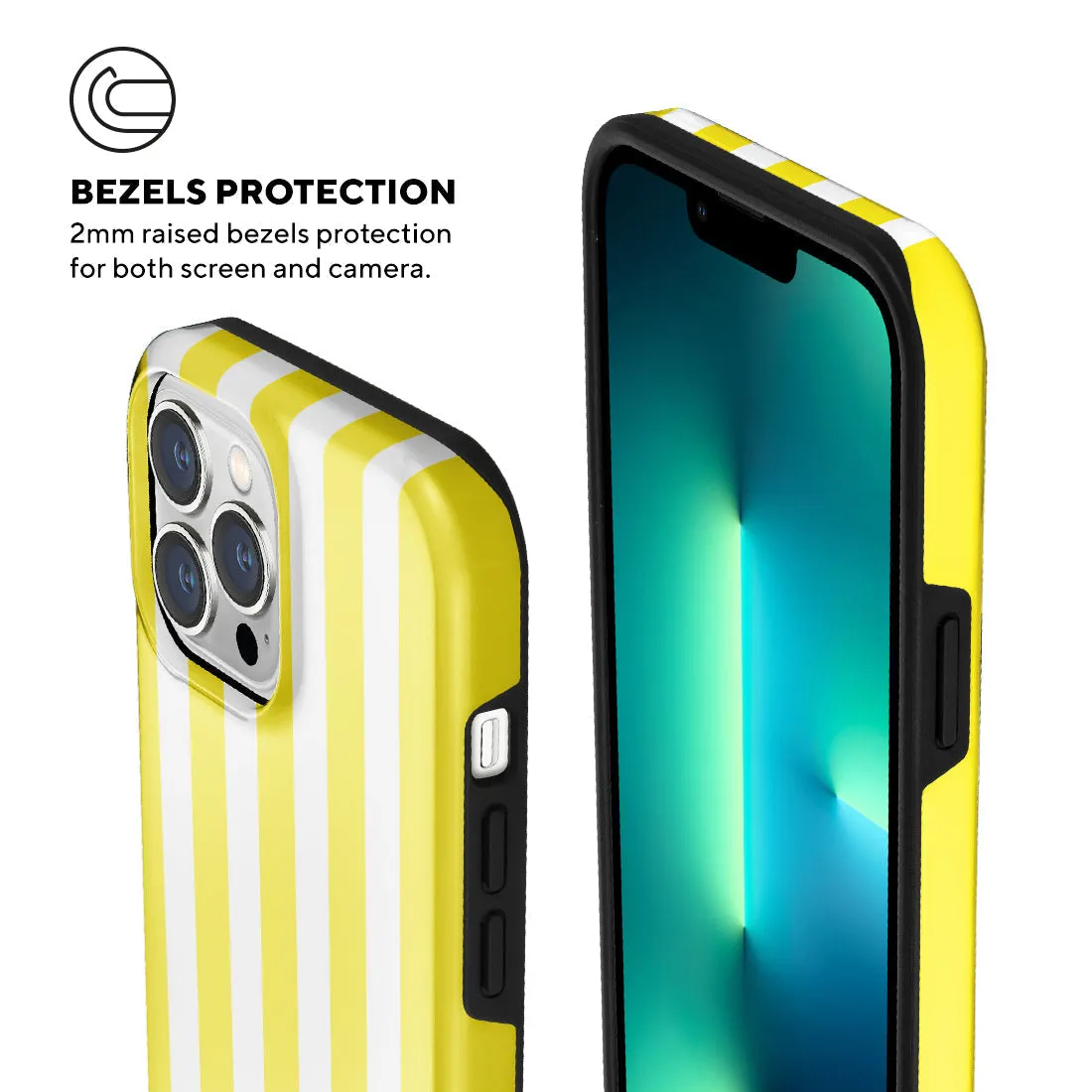 Yellow Stripe Custom - iPhone 13 Pro Max Case