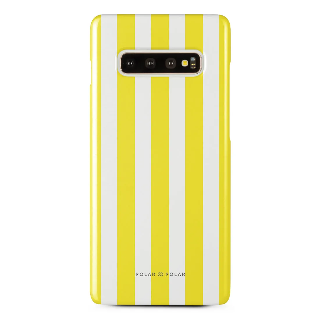 Yellow Stripe Custom - Samsung Galaxy S10 Plus Case