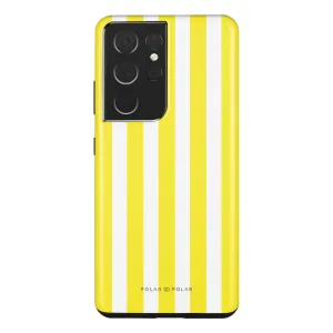 Yellow Stripe - Samsung Galaxy S21 Ultra 5G Case