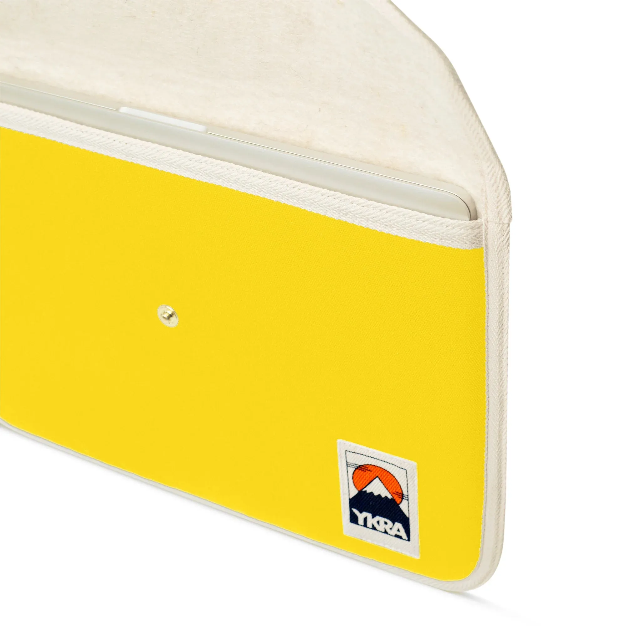 YKRA Yellow Laptop Case