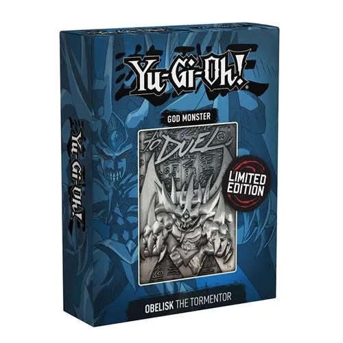 Yu-Gi-Oh Limited Edition Metal God Card - Obelisk The Tormentor