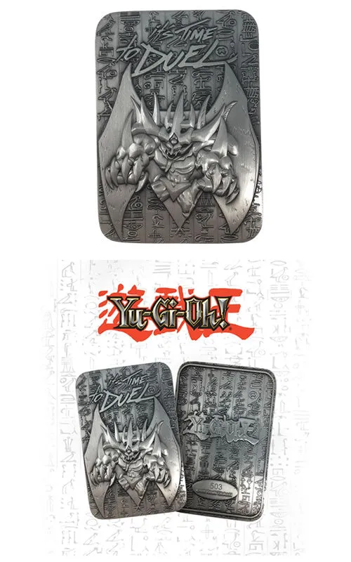 Yu-Gi-Oh Limited Edition Metal God Card - Obelisk The Tormentor