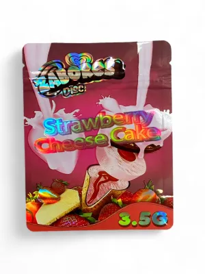 Zabores Strawberry Cheese Cake Mylar Bag 3.5 Grams